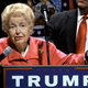 Schlafly at a Trump rally in March. Image via AP.